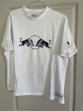 Men’s White Logo Tee